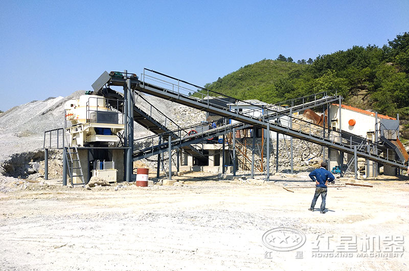 廣水客戶制砂生產線實拍圖